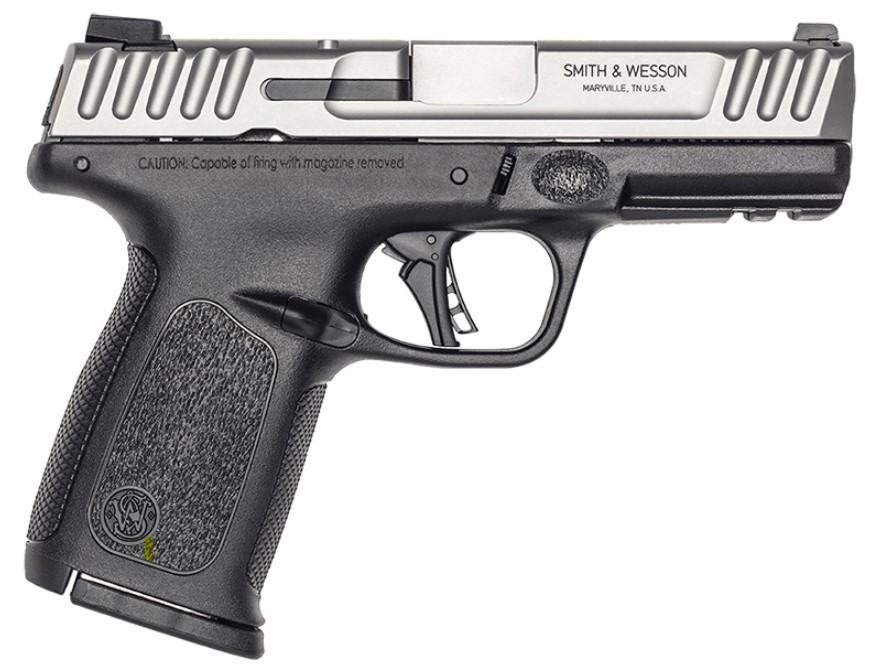 SMITH AND WESSON  SD40 2.0 WHITE DOT SIGHTS NO THUMB SAFETY 2-TONE .40  4IN 10RND - Taurus Savings